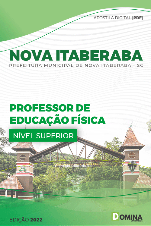 Apostila Pref Nova Itaberaba SC 2022 Professor Educação Física