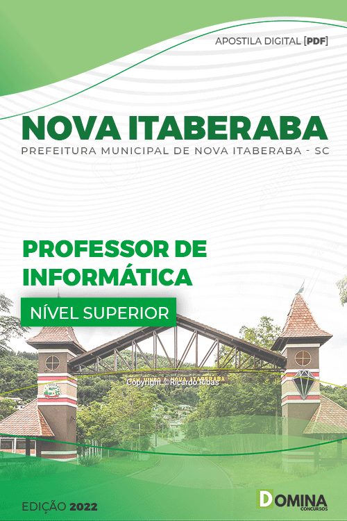 Apostila Pref Nova Itaberaba SC 2022 Professor Informática