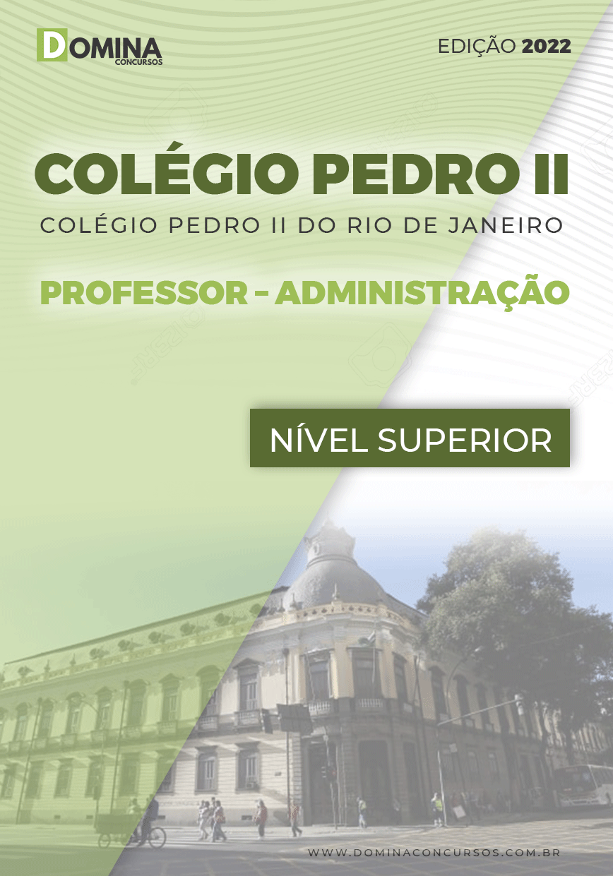 Apostila Colégio Pedro II RJ 2022 Professor Administração