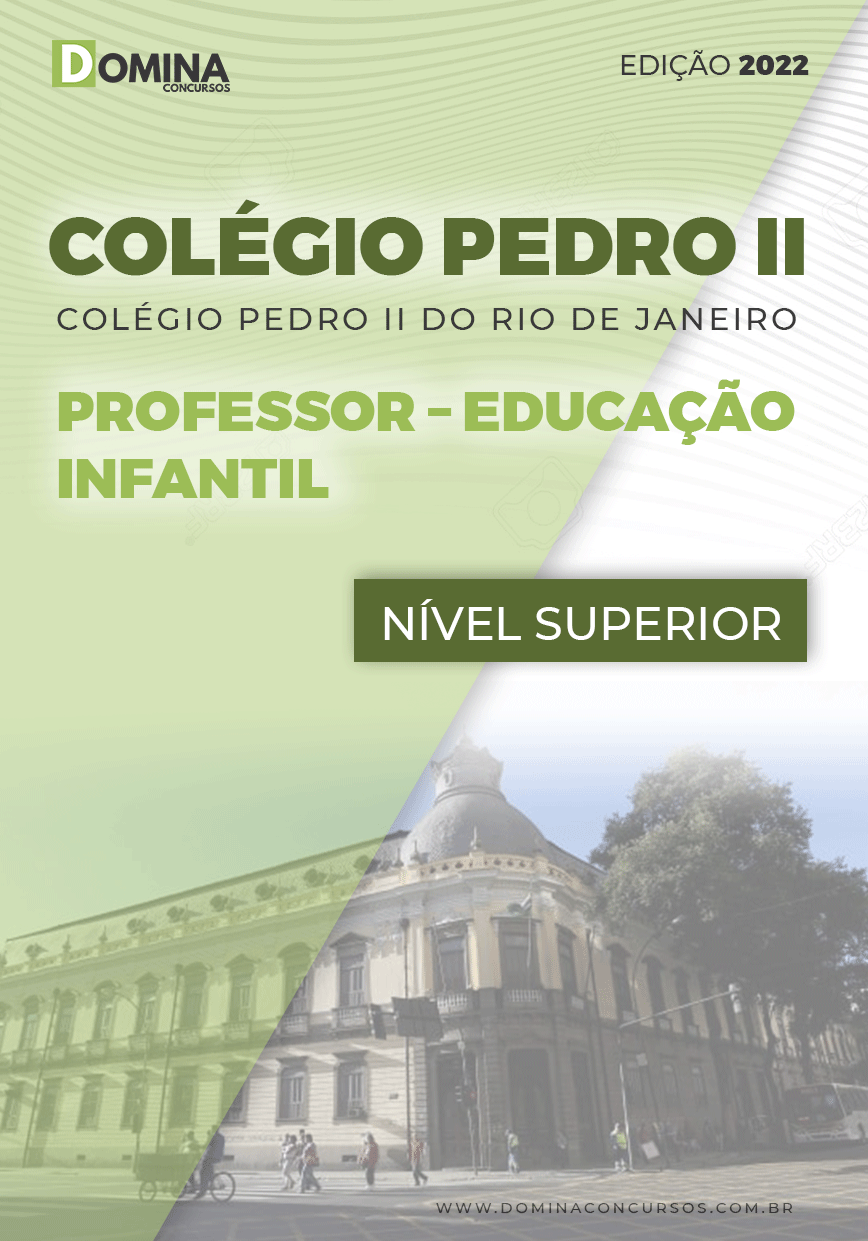 Apostila Colégio Pedro II RJ 2022 Professor Educação Infantil