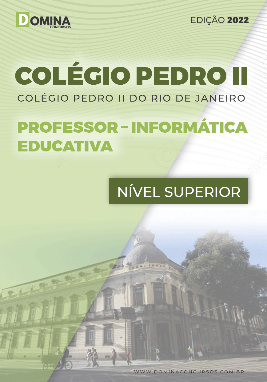 Apostila Colégio Pedro II RJ 2022 Professor Informática Educativa