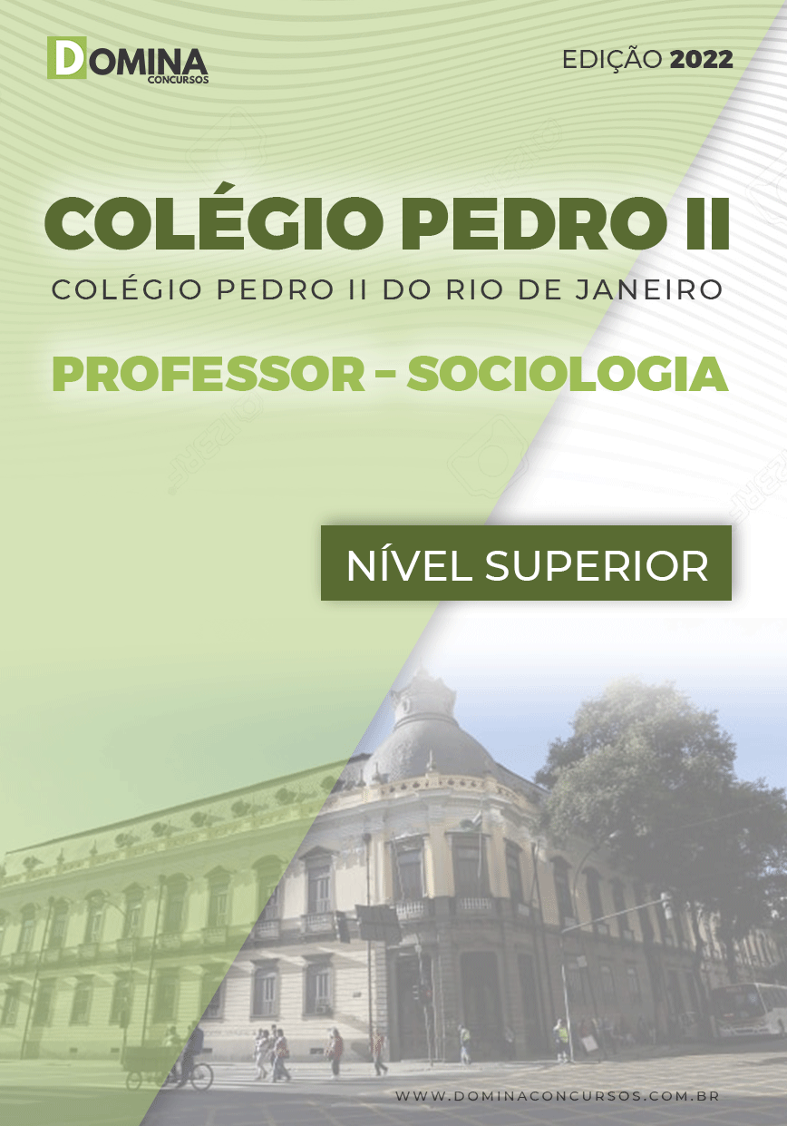 Apostila Colégio Pedro II RJ 2022 Professor Sociologia