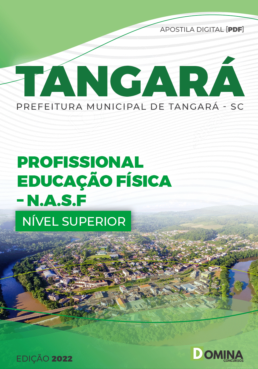 Apostila Concurso Pref Tangará SC 2022 Profissional Ed Física NASF