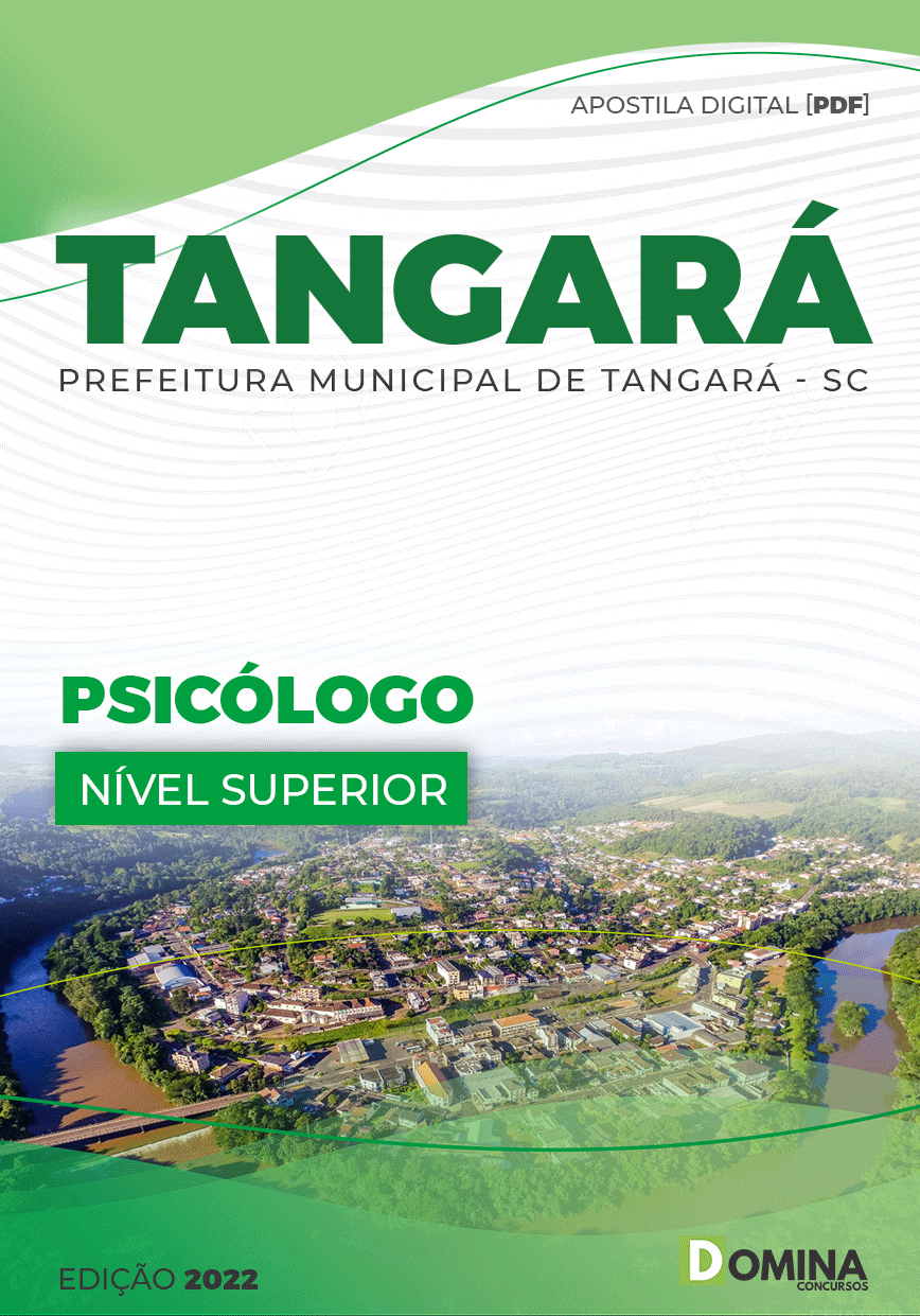 Apostila Concurso Pref Tangará SC 2022 Psicólogo