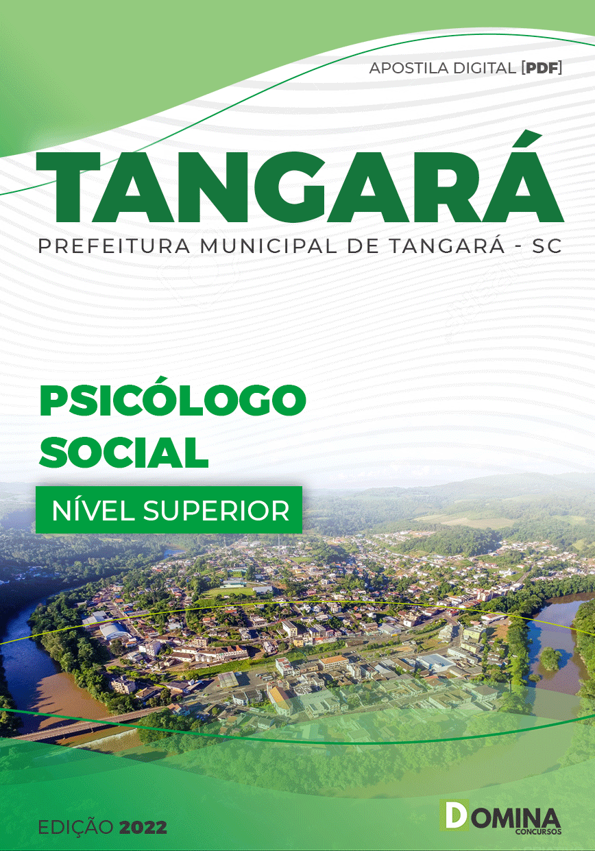 Apostila Concurso Pref Tangará SC 2022 Psicólogo Social