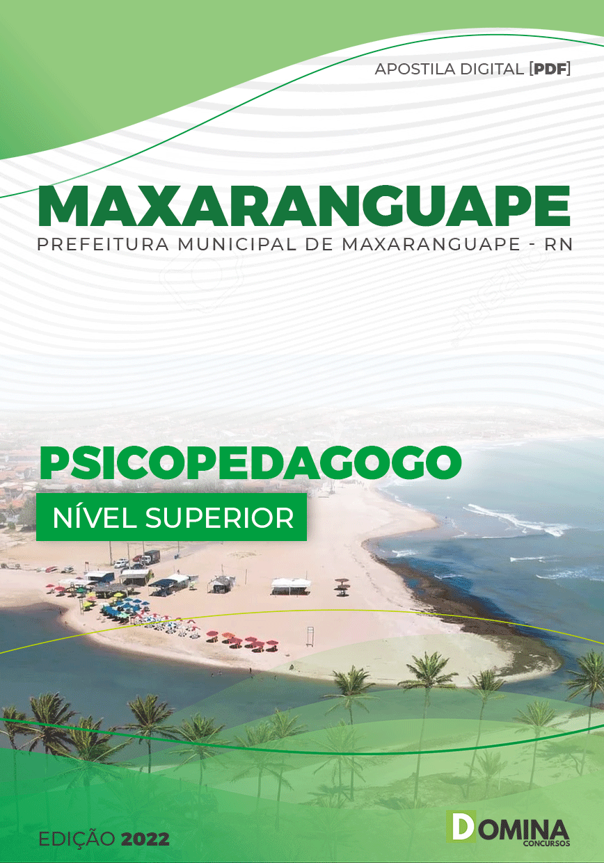 Apostila Pref Maxaranguape RN 2022 Psicopedagogo