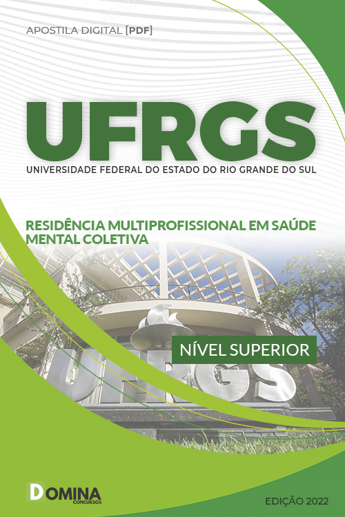 Apostila UFRGS 2022 Residência em Saúde Mental Coletivo
