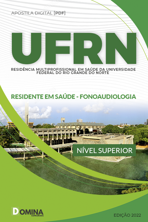Apostila Concurso UFRN 2022 Residente em Saúde Fonoaudiologia