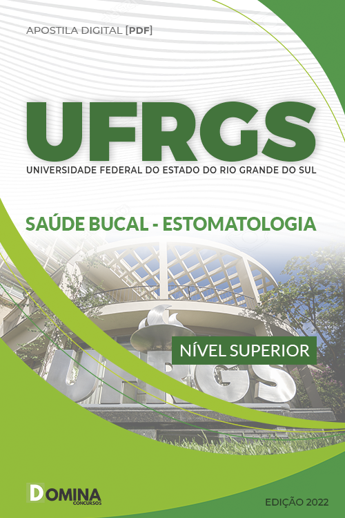 Apostila Concurso UFRGS 2022 Saúde Bucal Estomatologia