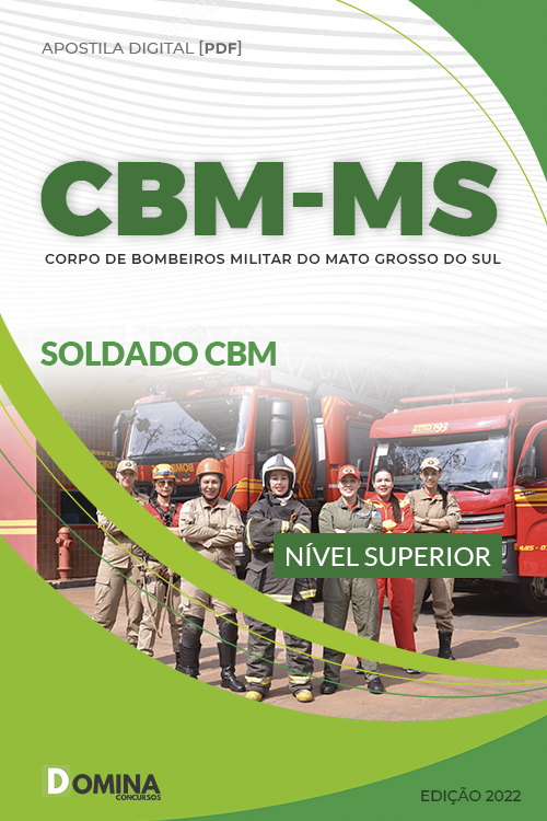 Apostila Digital Concurso CBM MS 2022 Soldado CBM