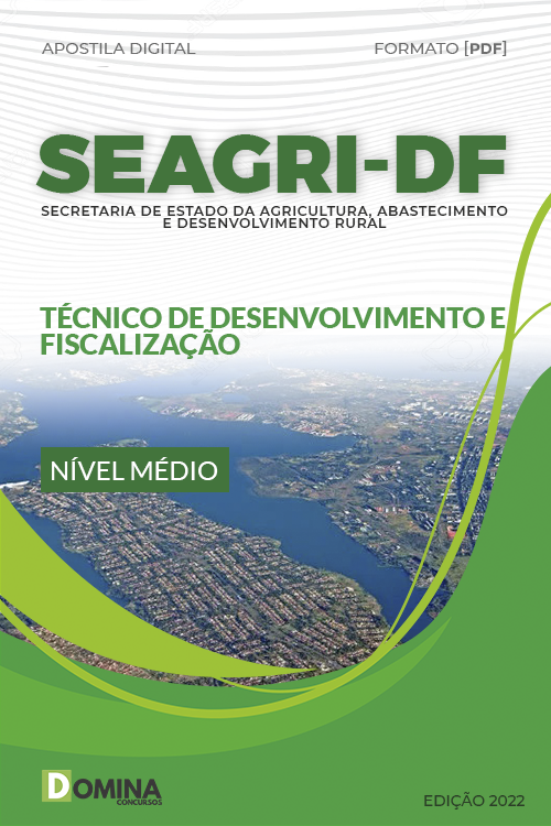 Apostila SEAGRI DF 2022 Técnico Desenvolvimento Agropecuária