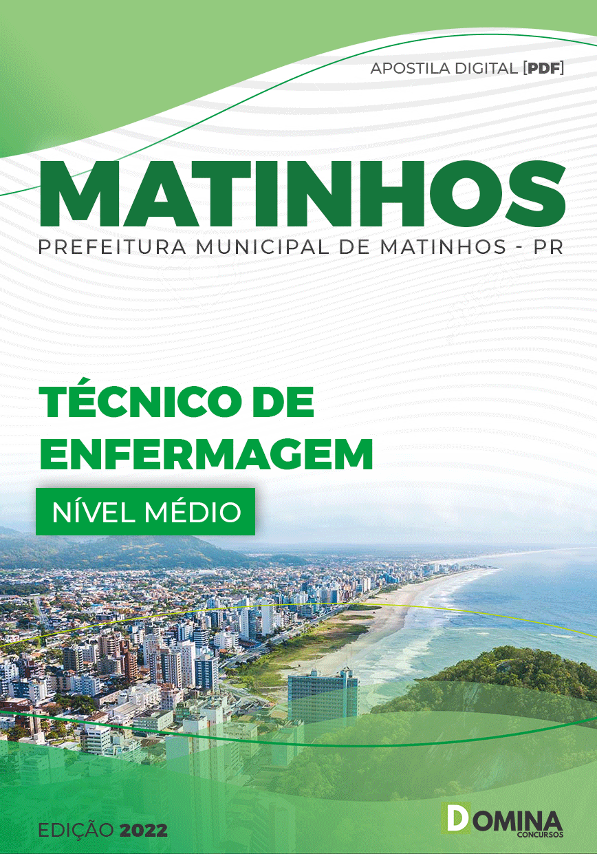 Apostila Concurso Pref Matinhos PR 2022 Técnico Enfermagem