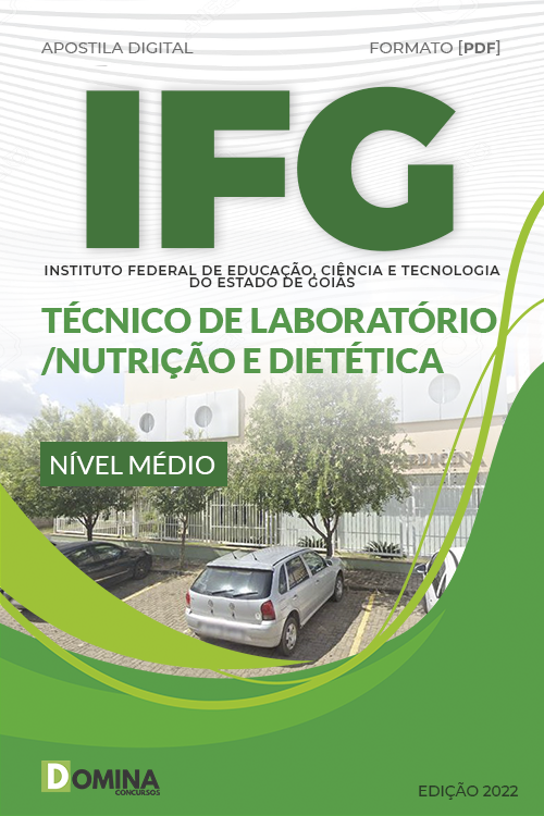 Apostila Digital IFG 2022 Técnico Laboratório Nutrição Dietética