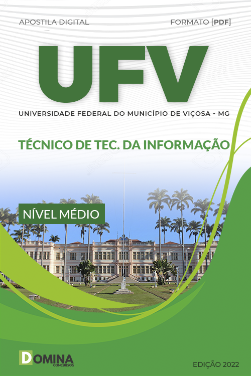 Apostila UFV 2022 Técnico Tecnologia Informação