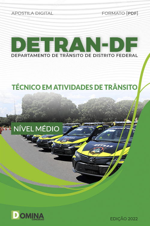 Apostila DETRAN DF 2022 Técnico Atividades Trânsito