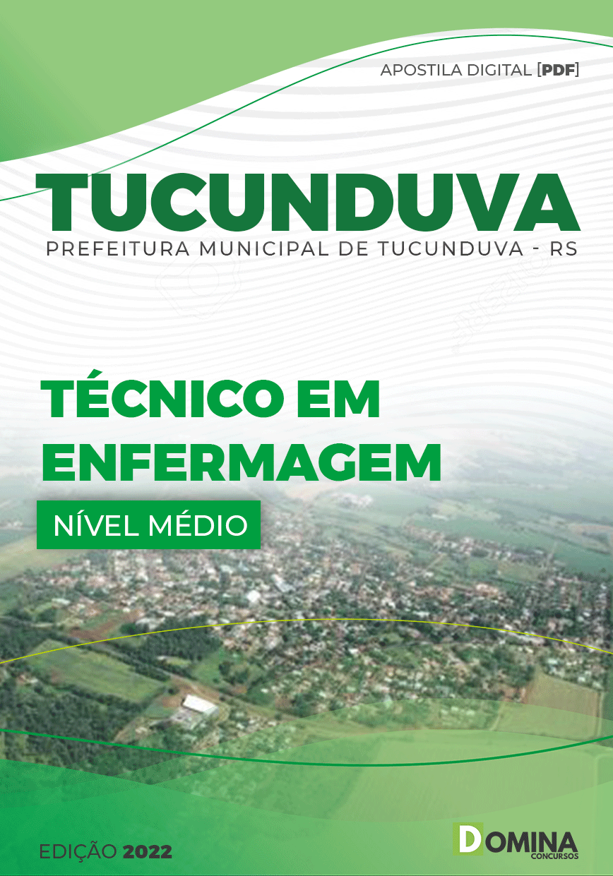 Apostila Pref Tucunduva RS 2022 Técnico Enfermagem