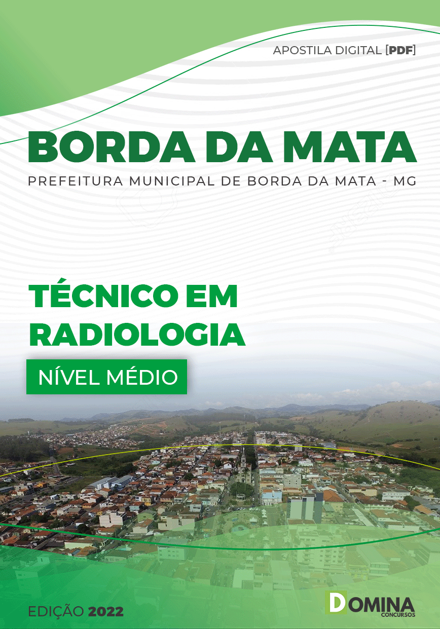 Apostila Pref Borda Mata MG 2022 Técnico Radiologia