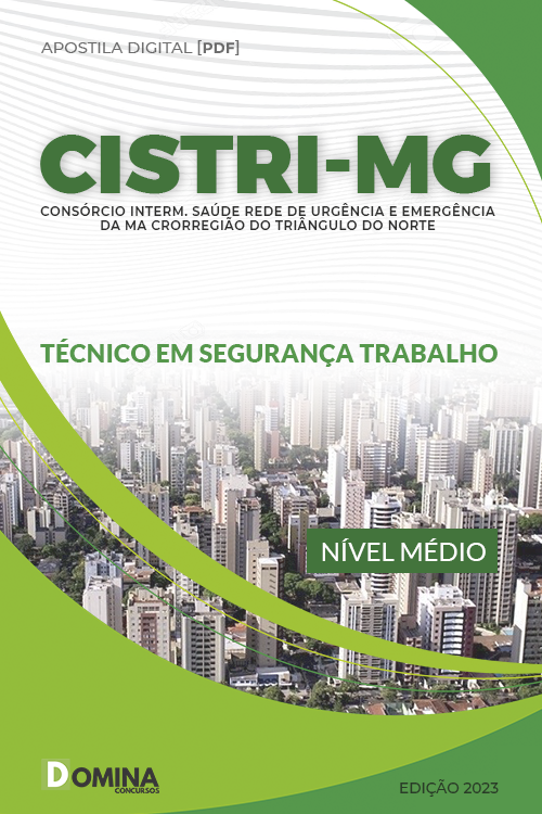 Apostila CISTRI MG 2022 Técnico Segurança Trabalho