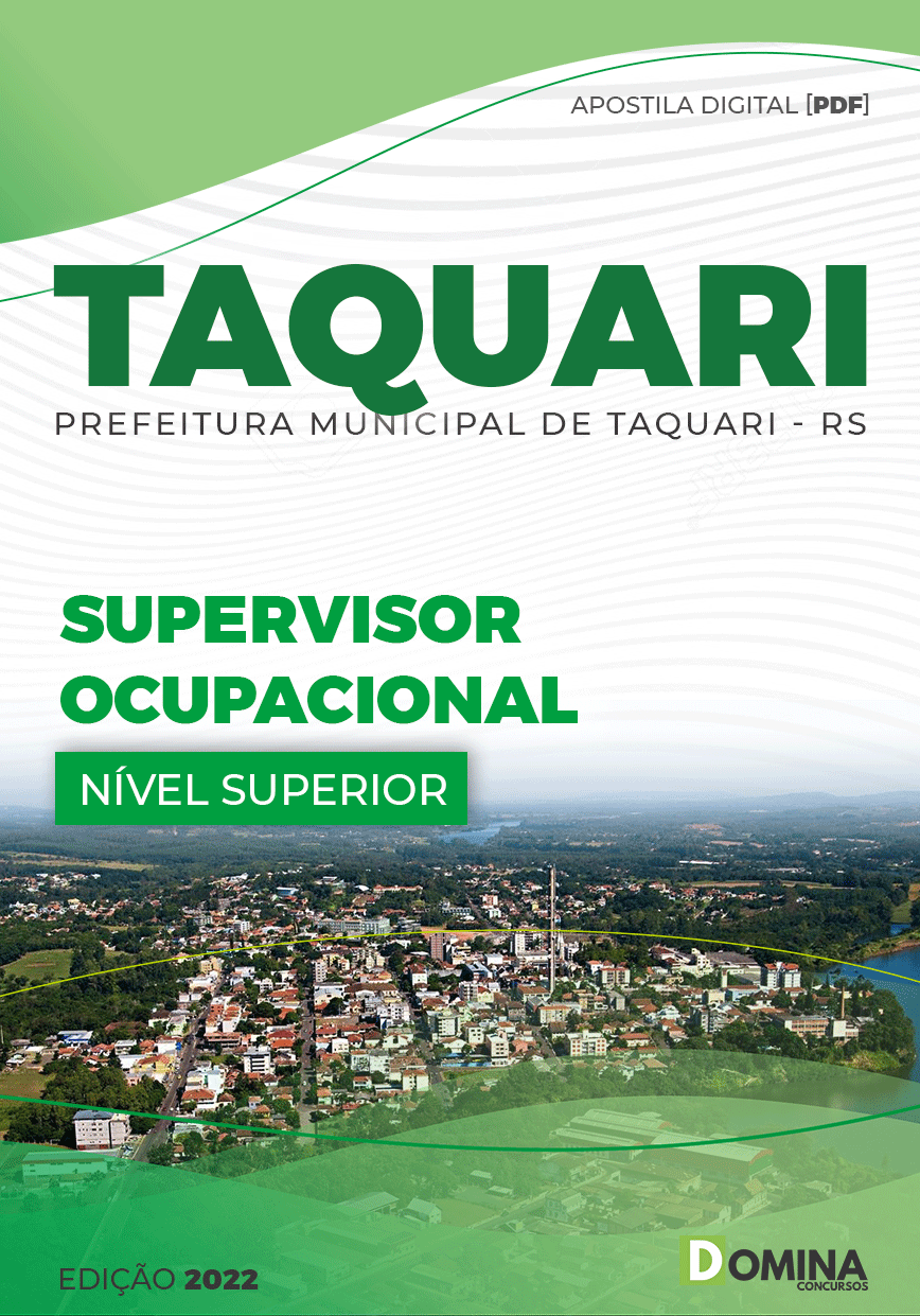 Apostila Concurso Pref Taquari RS 2022 Terapeuta Ocupacional