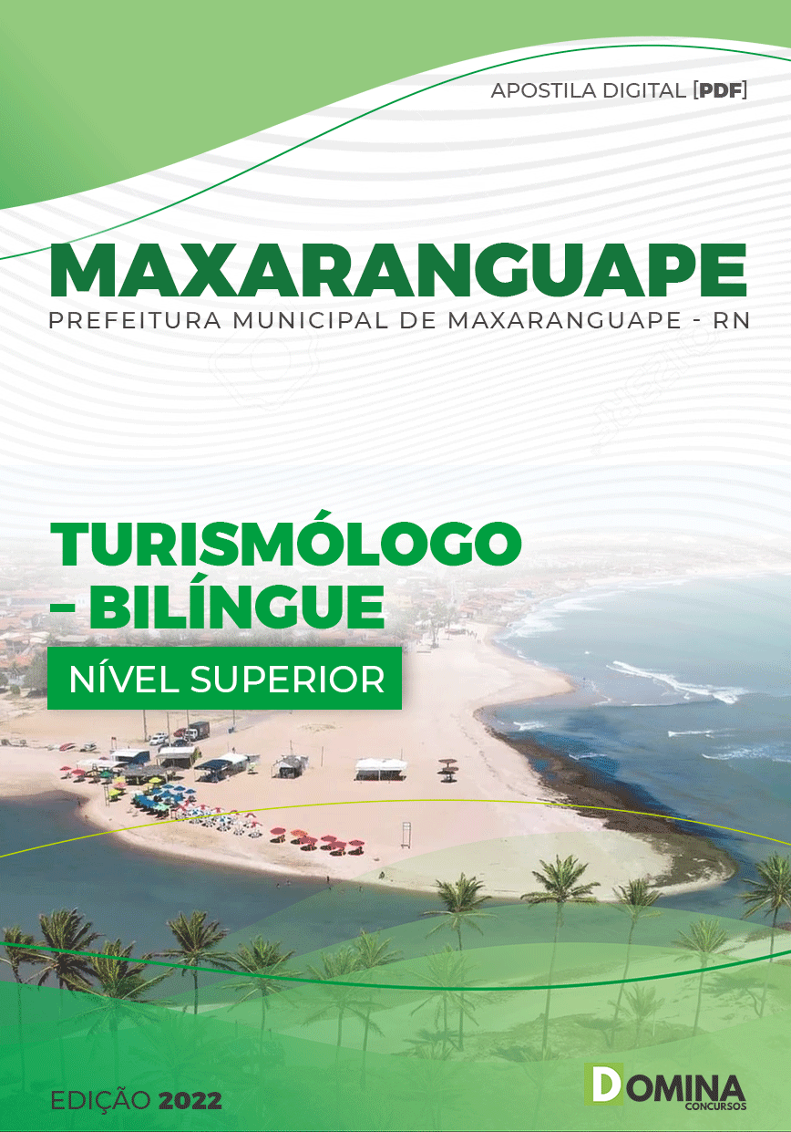 Apostila Pref Maxaranguape RN 2022 Turismólogo