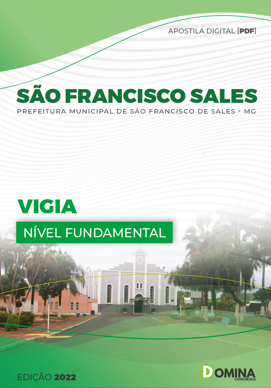 Apostila Digital Pref São Francisco Sales MG 2022 Vigia