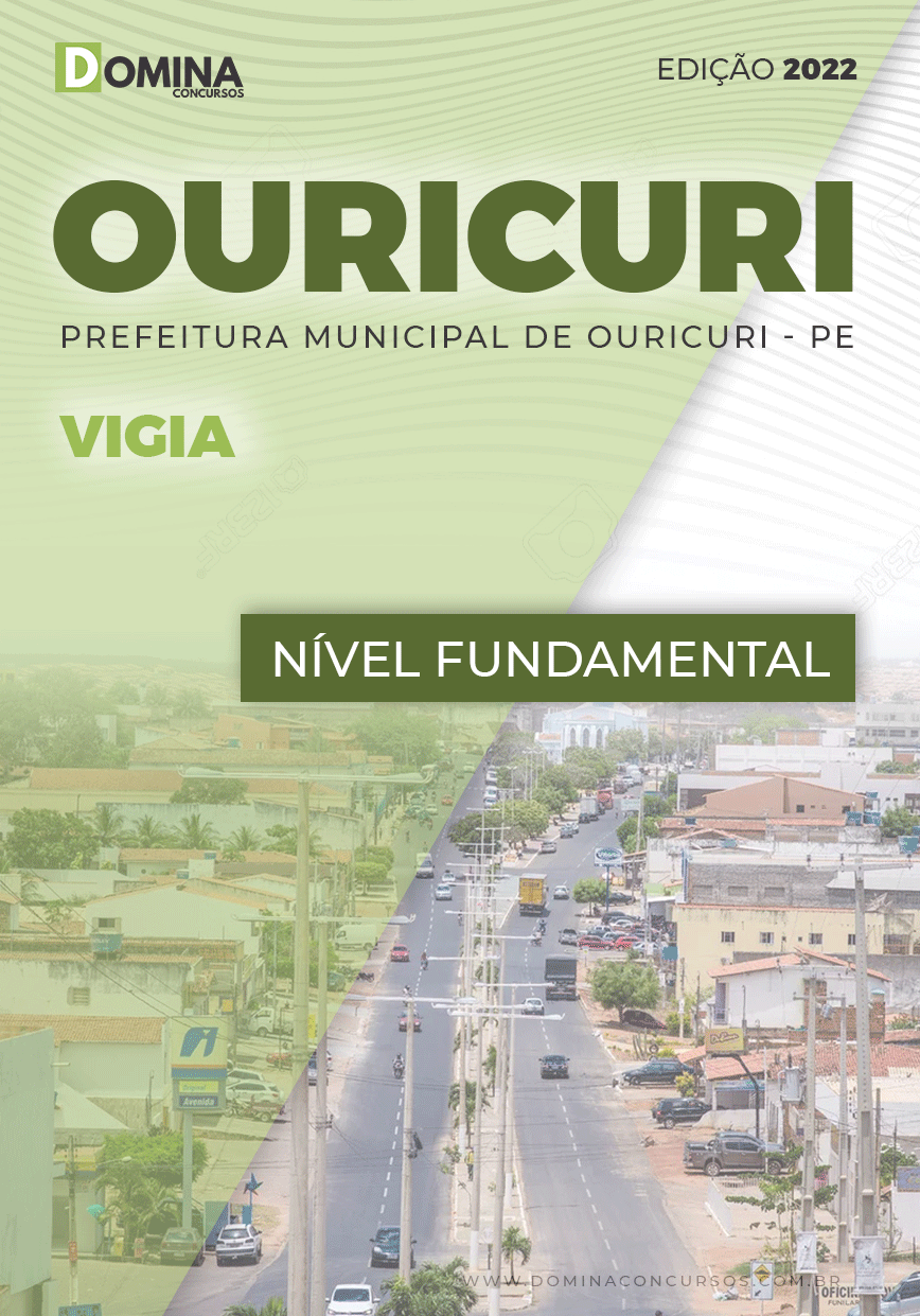 Apostila Digital Concurso Pref Ouricuri PE 2022 Vigia