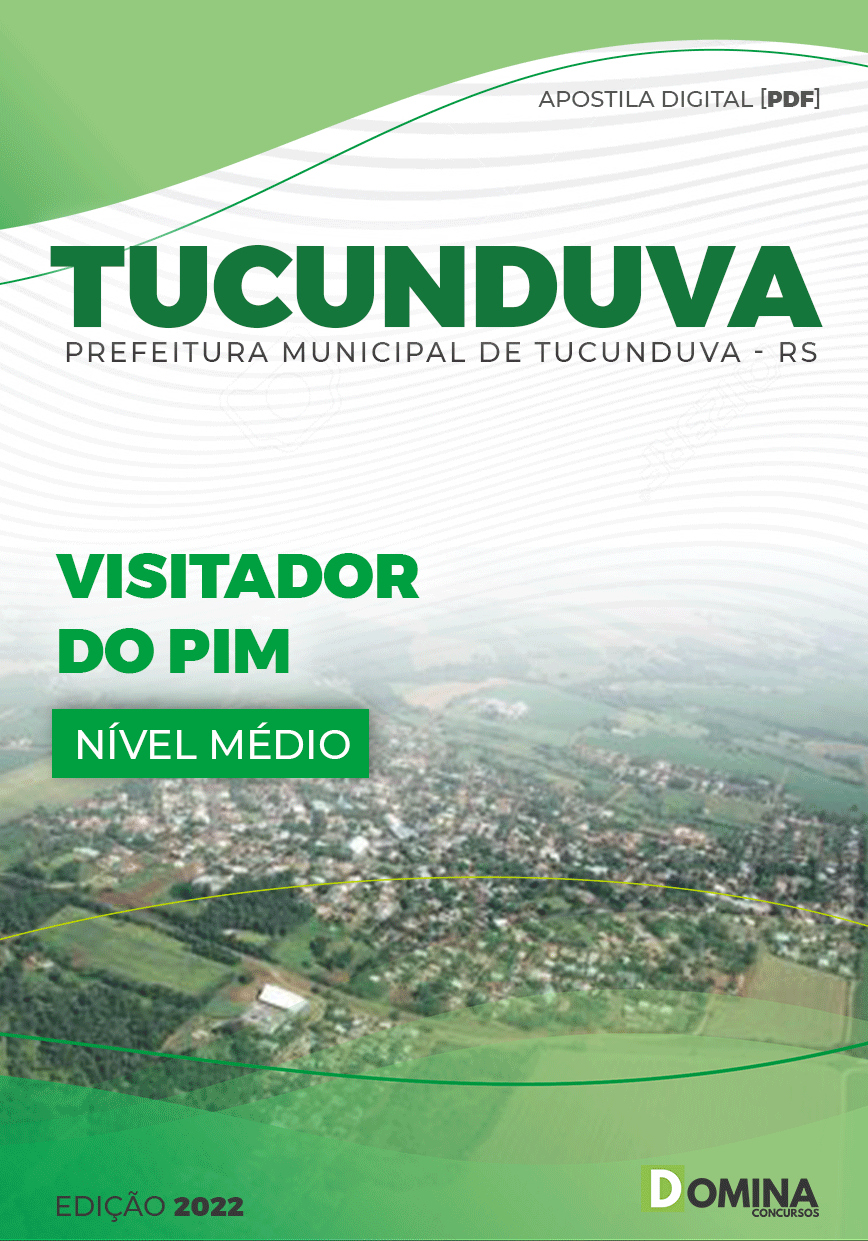 Apostila Digital Pref Tucunduva RS 2022 Visitador PIM