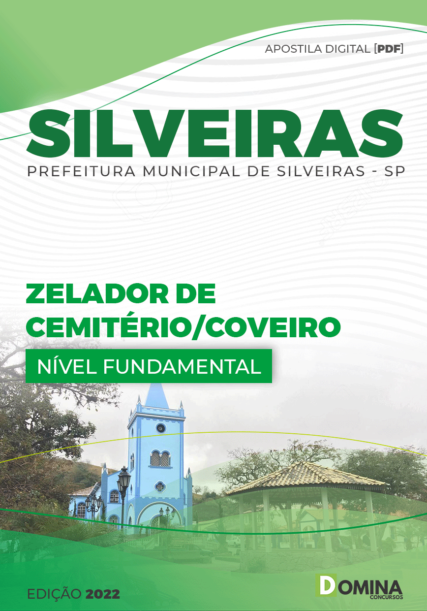 Apostila Pref Silveiras SP 2022 Zelador de Cemitério Coveiro