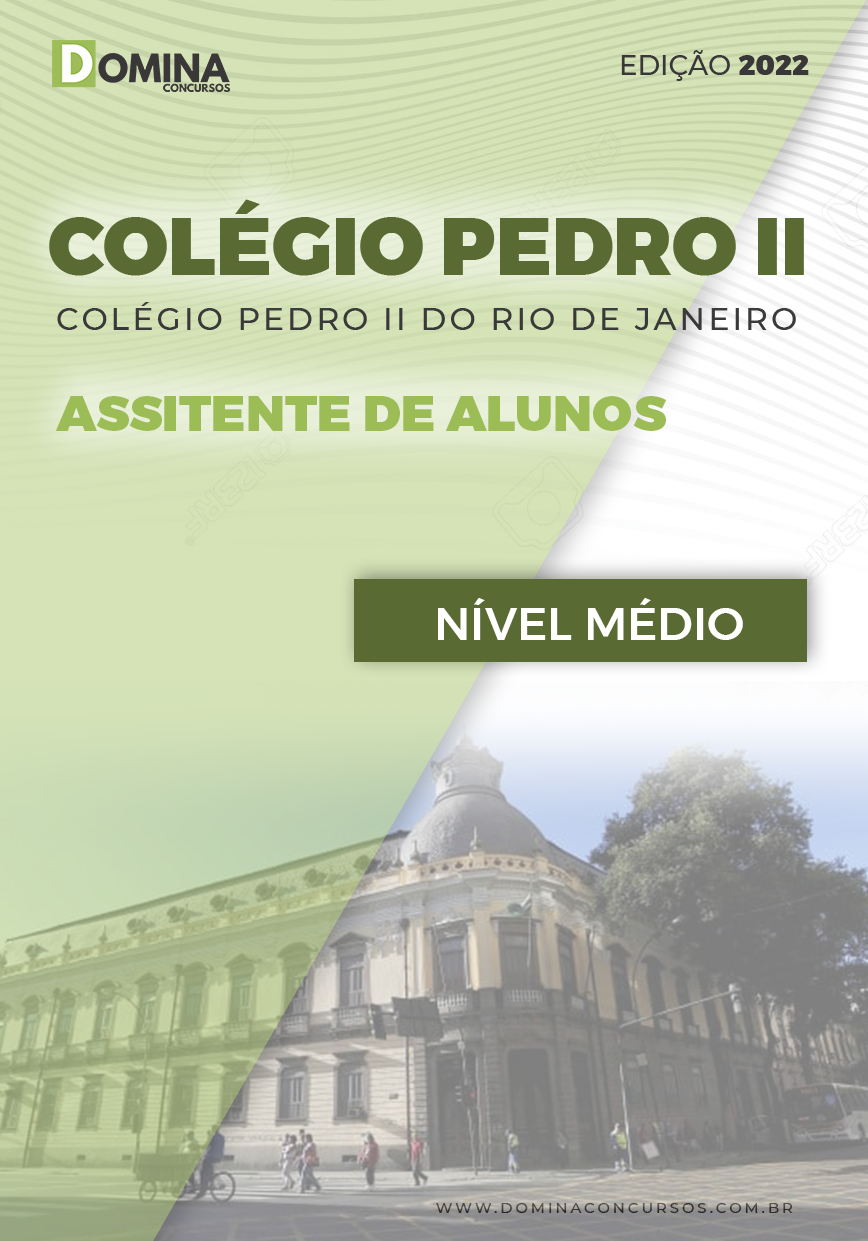 Apostila Digital Colégio Pedro II RJ 2022 Assistente Alunos