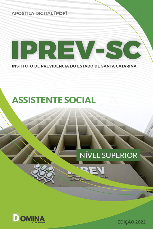 Apostila Concurso IPREV SC 2022 Assistente Social