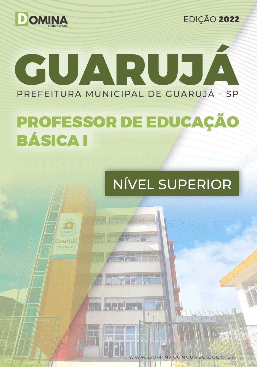 Apostila Pref Guarujá SP 2022 Professor de Educação Básica I