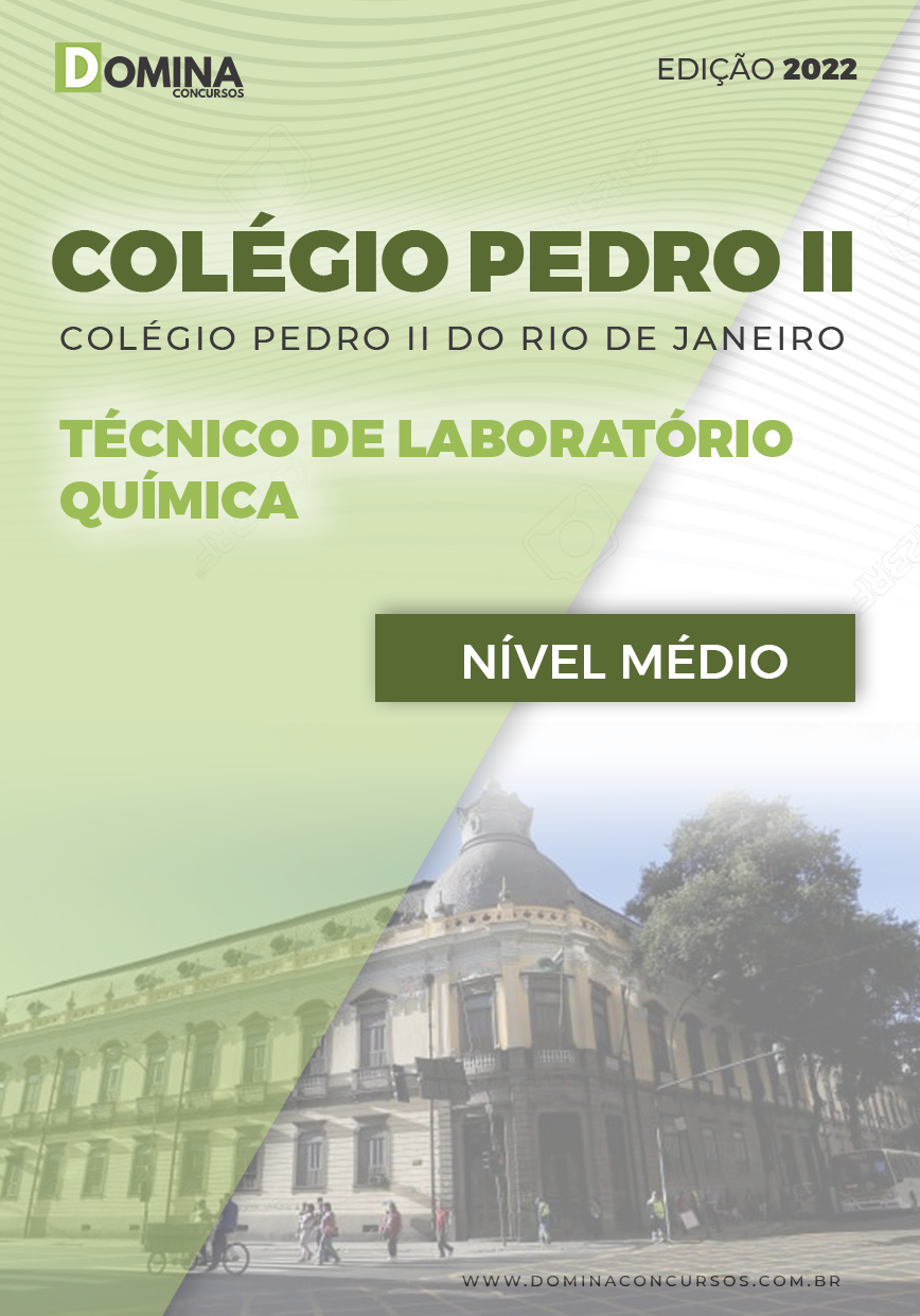 Apostila Colégio Pedro II RJ 2022 Técnico Laboratório Química