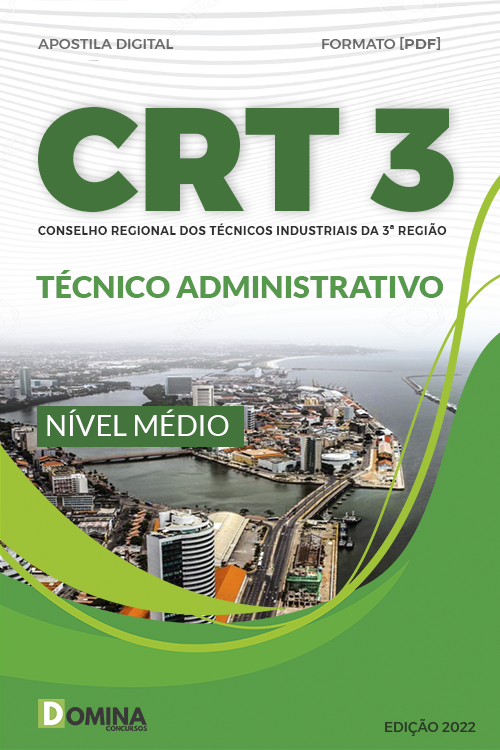 Apostila Concurso CTR 3 2022 Técnico Administrativo