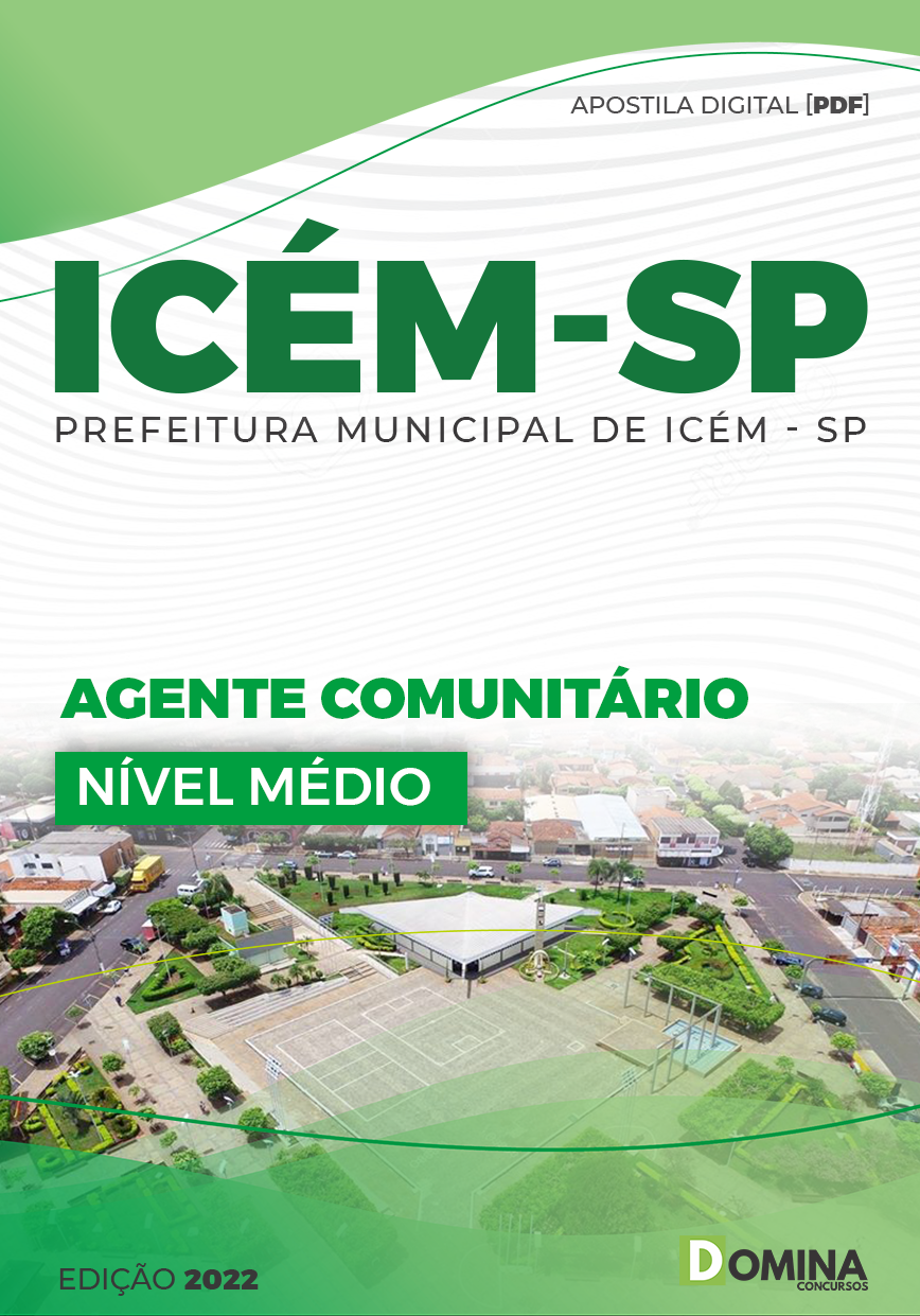 Apostila Concurso ICÉM SP 2022 Agente Comunitário