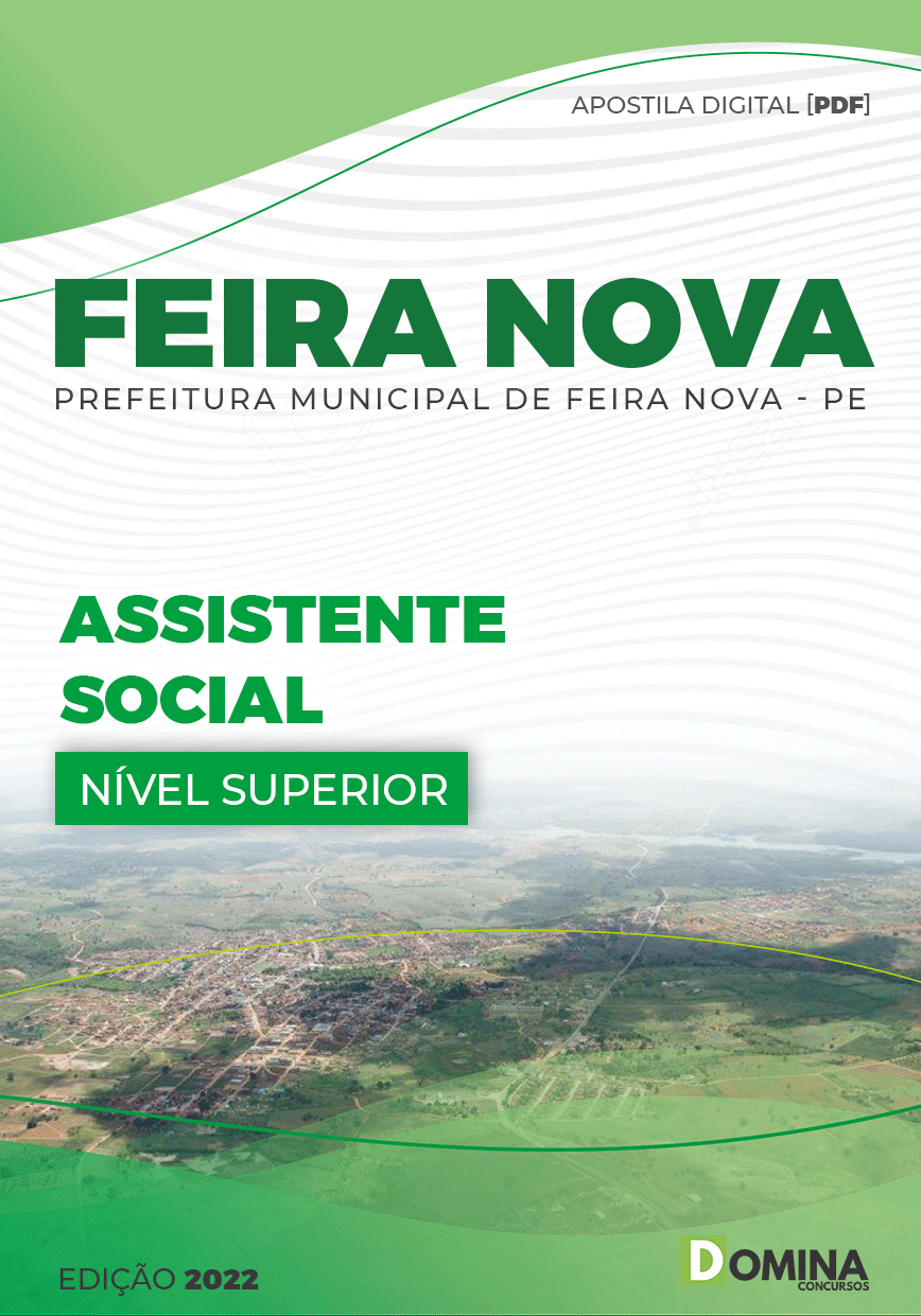 Apostila Digital Pref Feira Nova PE 2022 Assistente Social