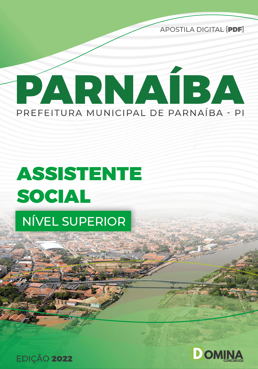 Apostila Concurso Pref Parnaíba PI 2022 Assistente Social