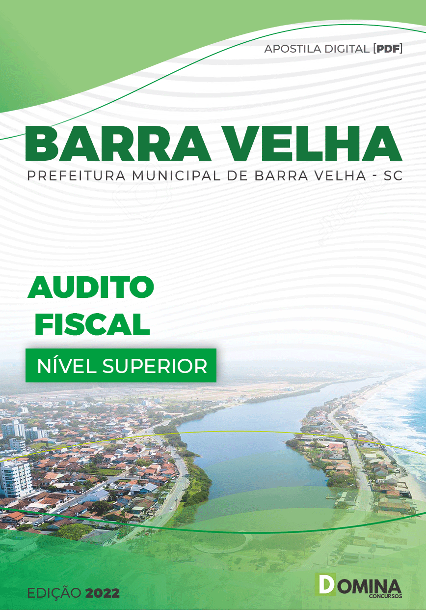 Apostila Digital Concurso Pref Barra Velha SC 2022 Auditor Fiscal