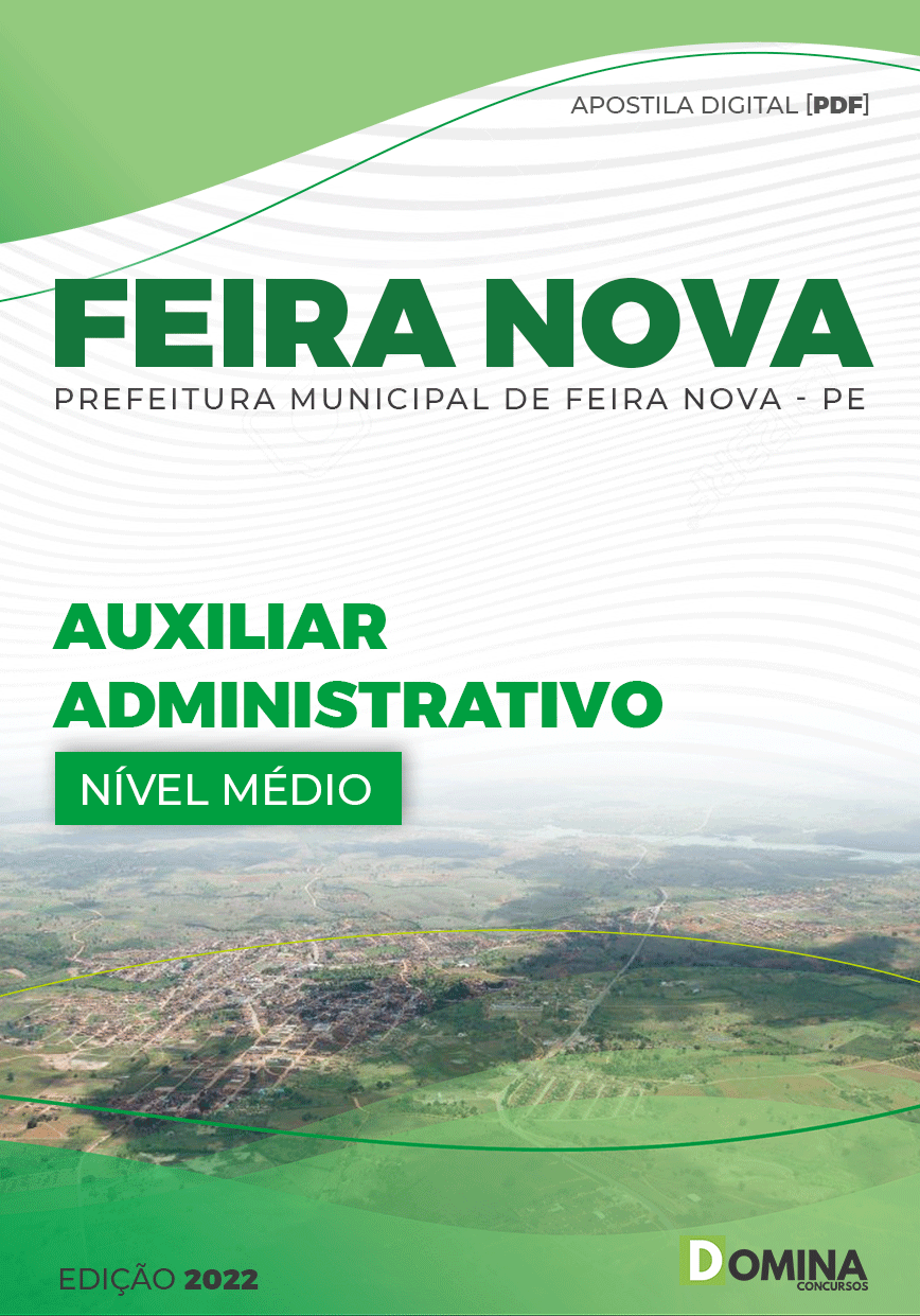 Apostila Pref Feira Nova PE 2022 Auxiliar Administrativo