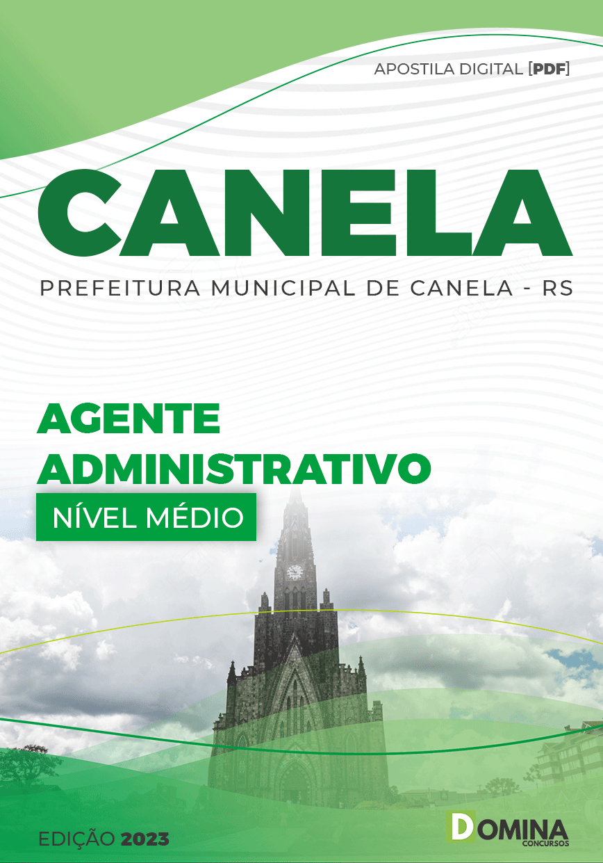 Apostila Pref Canela RS 2023 Agente Administrativo