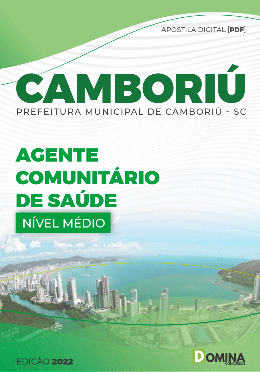 Apostila Pref Camboriú SC 2022 Agente Comunitário Saúde
