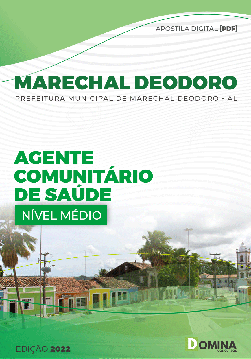 Apostila Pref Marechal Deodoro AL 2023 Agente Comunitário Saúde