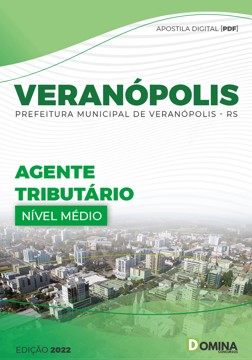 Apostila Digital Pref Veranópolis RS 2022 Agente Tributário