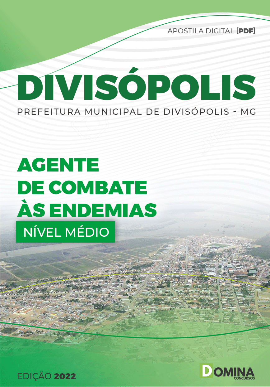 Apostila Pref Divisópolis MG 2022 Agente Combate Endemias