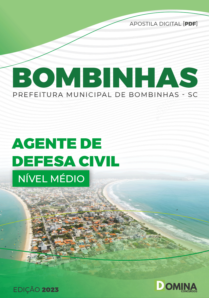 Apostila Pref Bombinhas SC 2023 Agente Defesa Civil