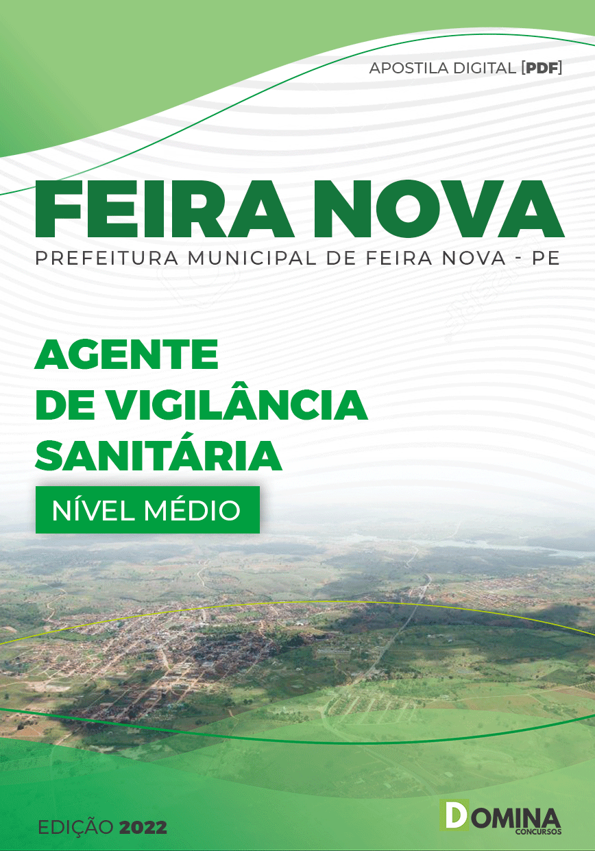 Apostila Pref Feira Nova PE 2022 Agente Vigilância Sanitária