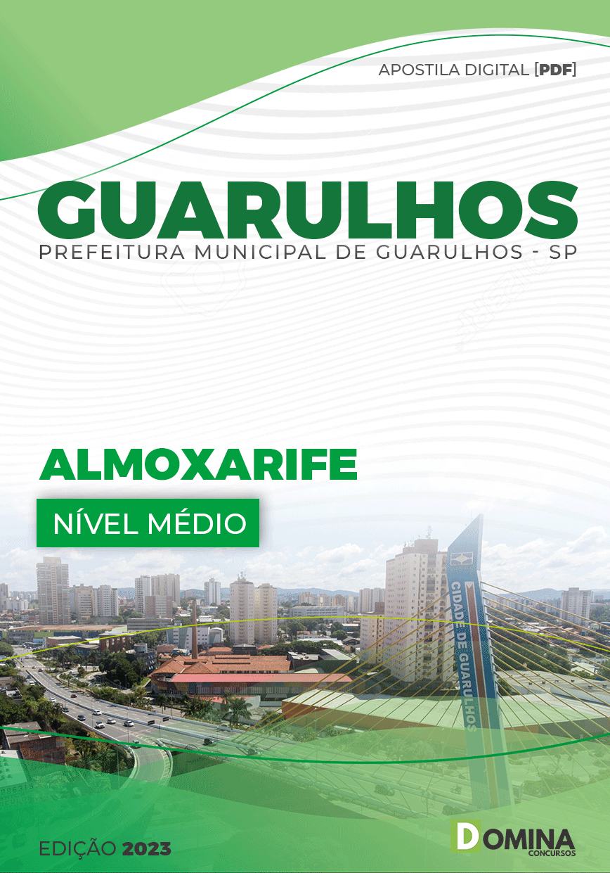Apostila Digital Pref Guarulhos SP 2023 Almoxarife
