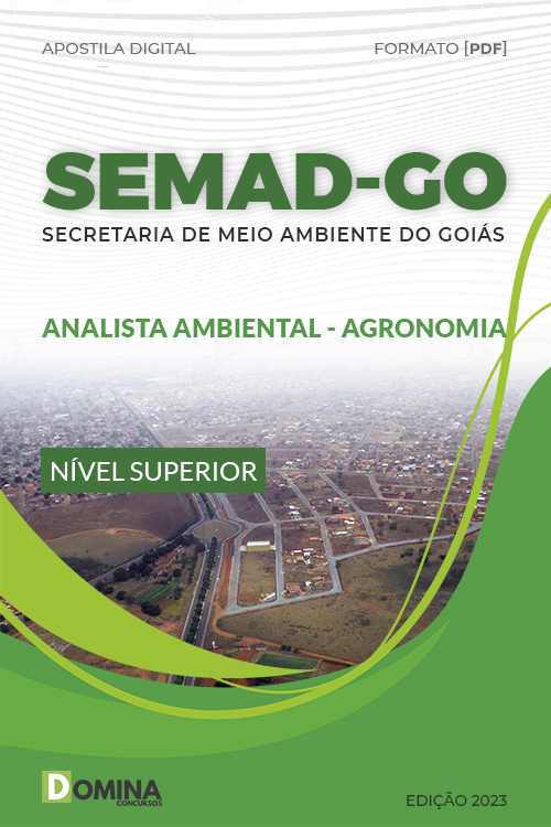 Apostila SEMAD GO 2023 Analista Ambiental Agronomia