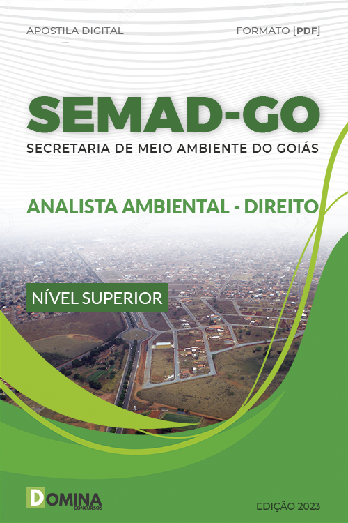 Apostila SEMAD GO 2023 Analista Ambiental Direito