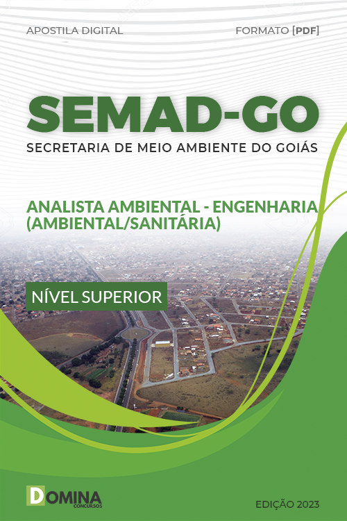 Apostila SEMAD GO 2023 Analista Ambiental Engenharia Ambiental