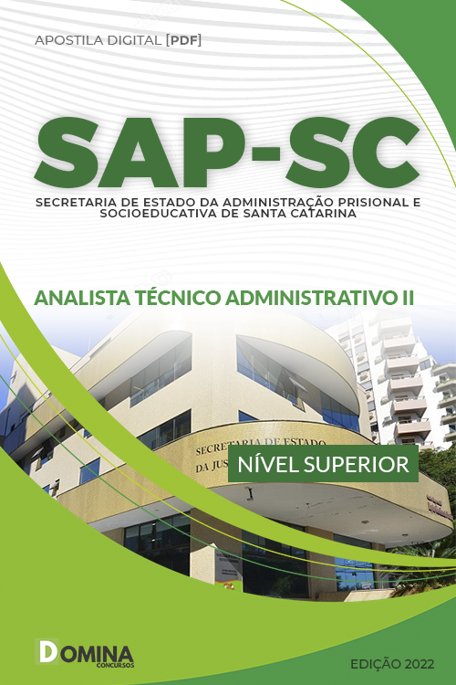 Apostila SAP SC 2022 Analista Técnico Administrativo II